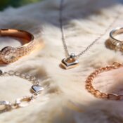 Stylish permanent jewelry showcasing elegance and durability